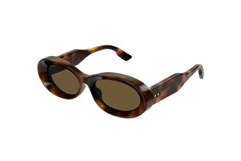 gucci occhiali da sole marroni|Gucci GG1527S .